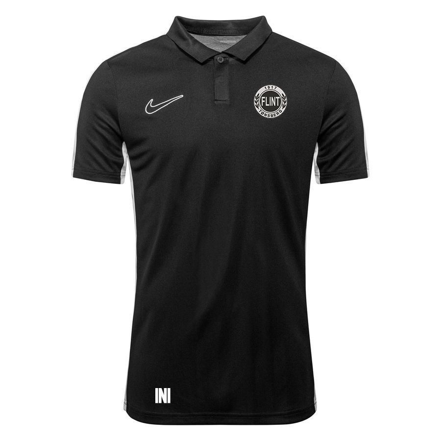 Flint Fotball Nike Polo Academy 23 - Herre Noir/Blanc