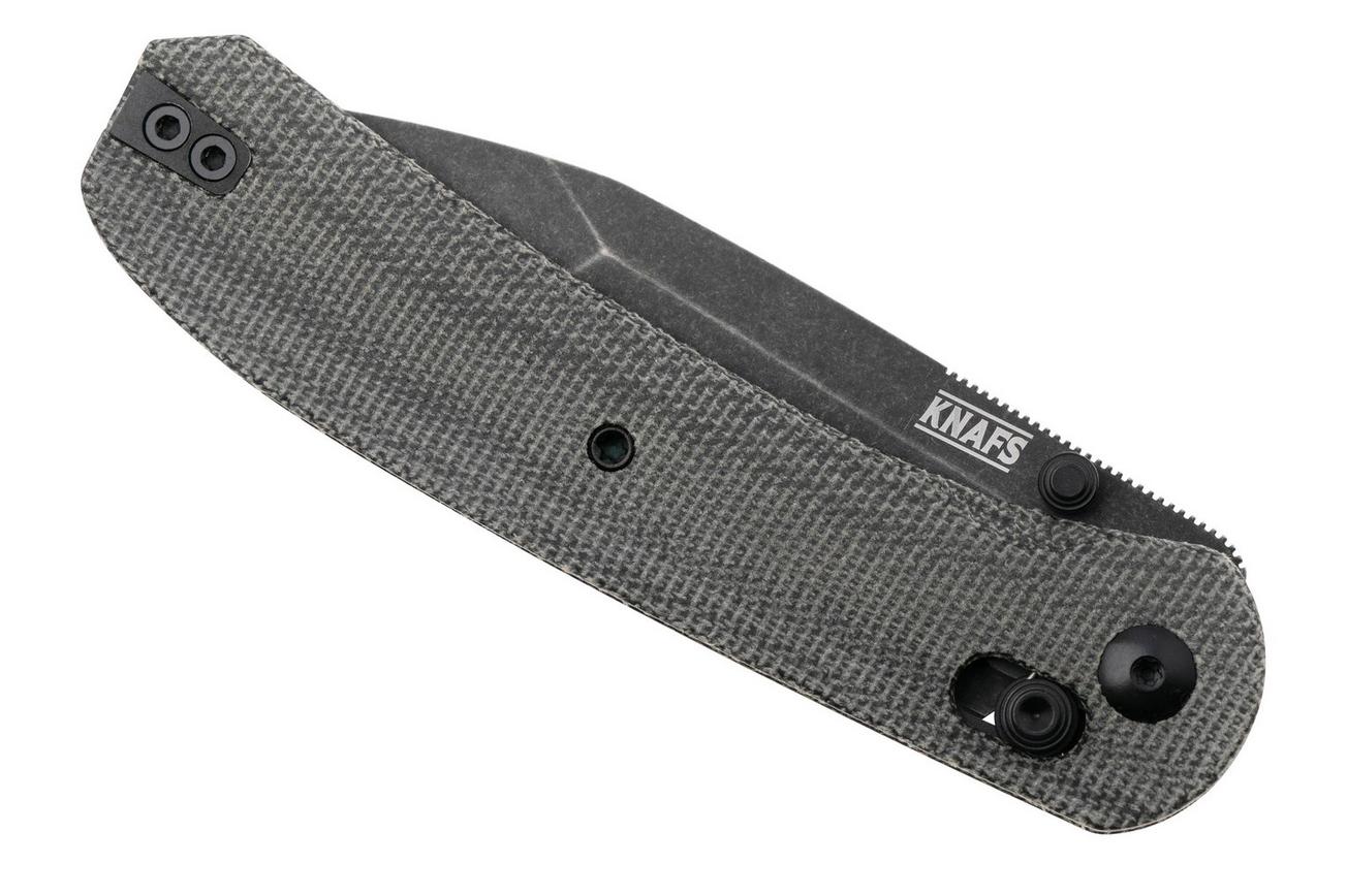 KNAFS Lander 2 KNAFS-00407 Tanto S35VN, Black Micarta, zakmes