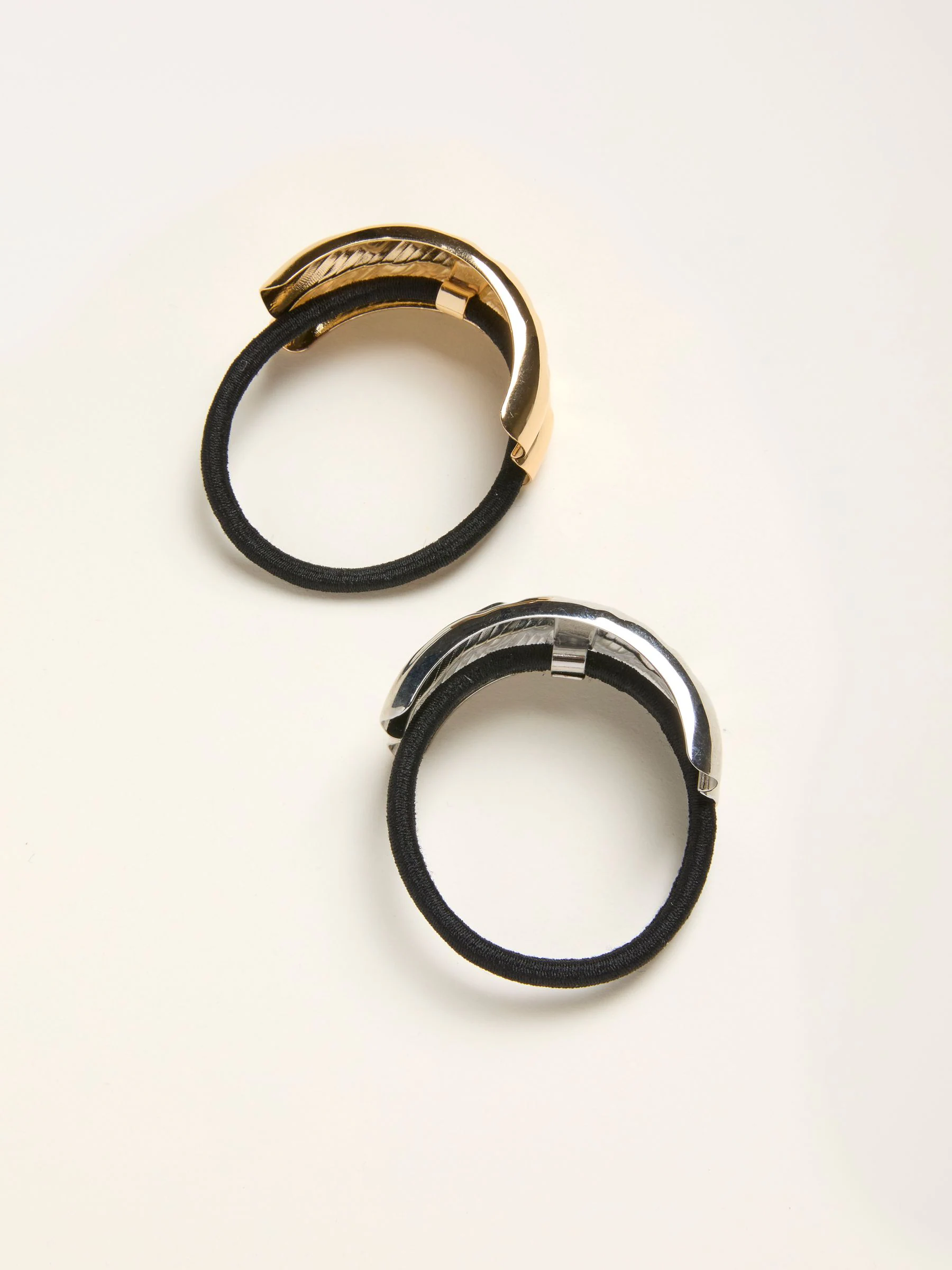 FatFace 2 Pack Hammered Cuff Hair Ties