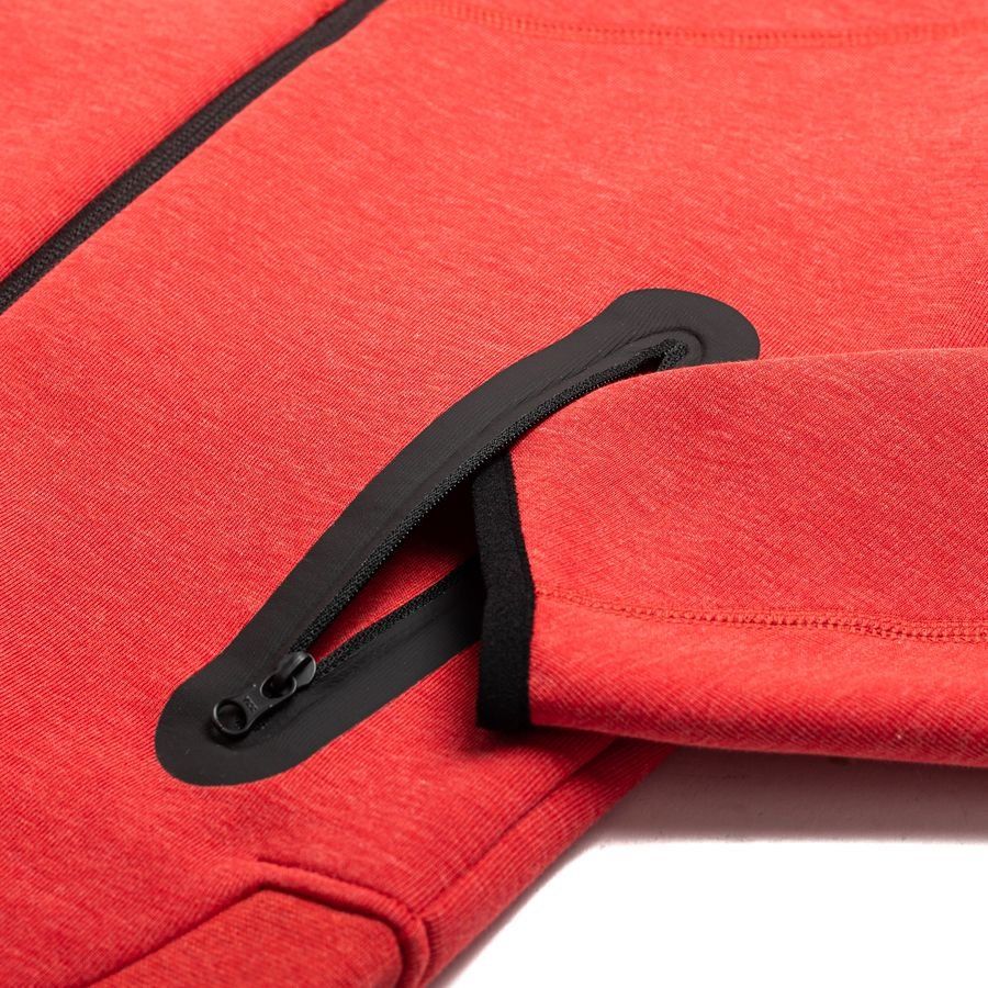 Nike Sweat à Capuche NSW Tech Fleece 24 - Rouge/Noir Enfant