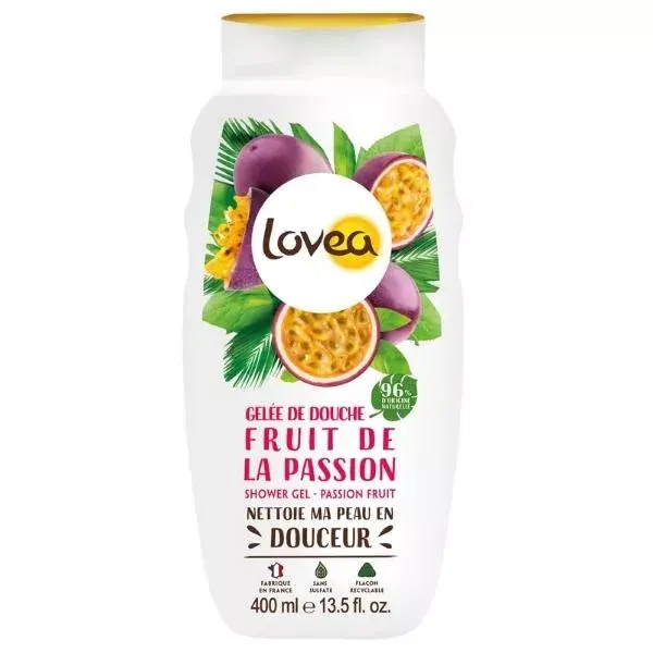 Lovea - Geleia de Banho - Extrato de Maracujá - pH Neutro 400ml