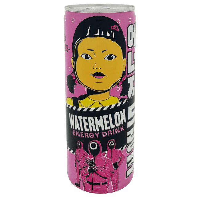 Squid Game Energie Drank Watermeloen 250ml