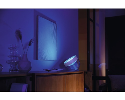 Hue LED Tafellamp RGBW 570 lm Wit + Color Ambiance - Compatibel met SMART HOME van hornbach