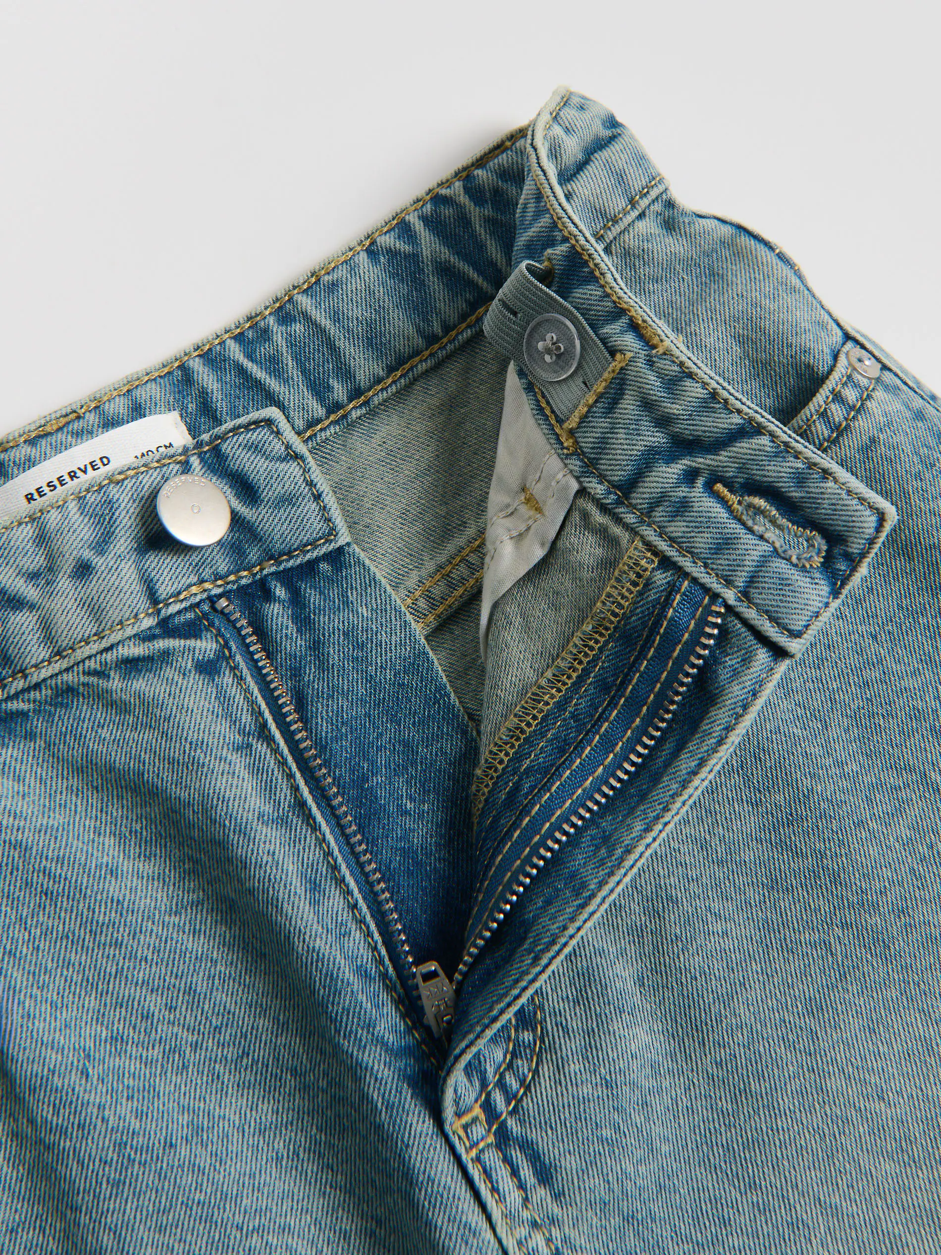Bermuda-Shorts aus Denim