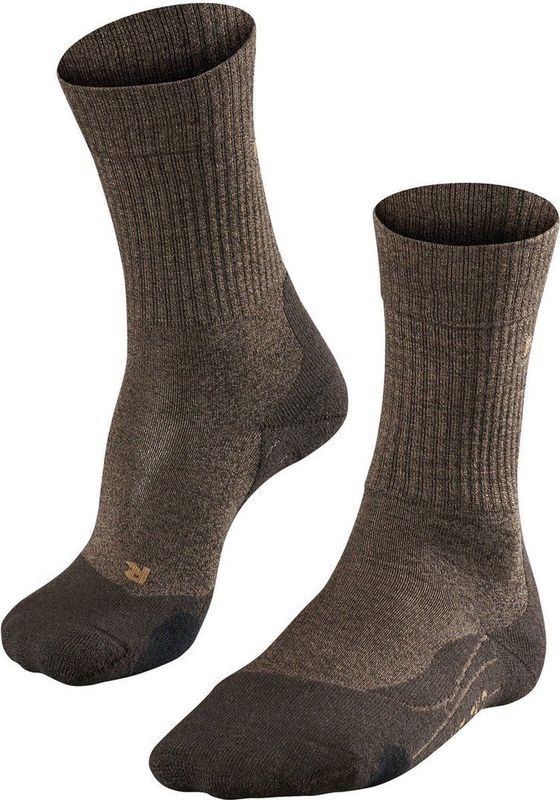 Wandelsokken Falke TK2 Wool Men Dark Brown
