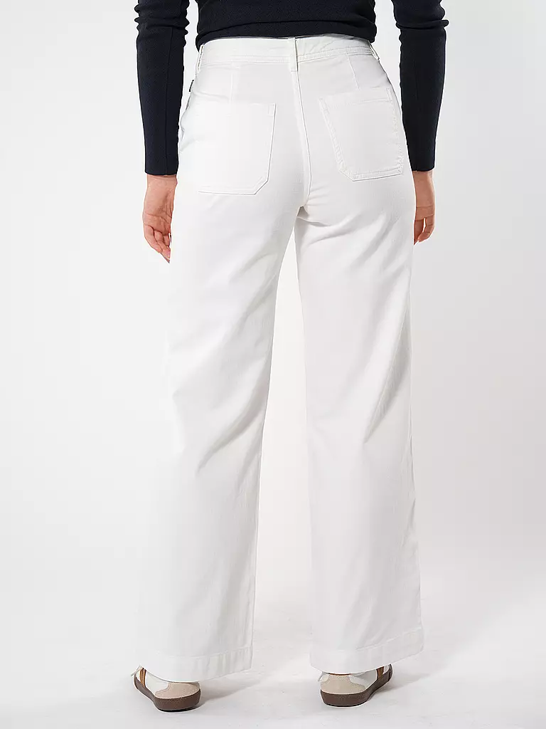 ECOALF Jeans Wide Leg VALLSALF weiss