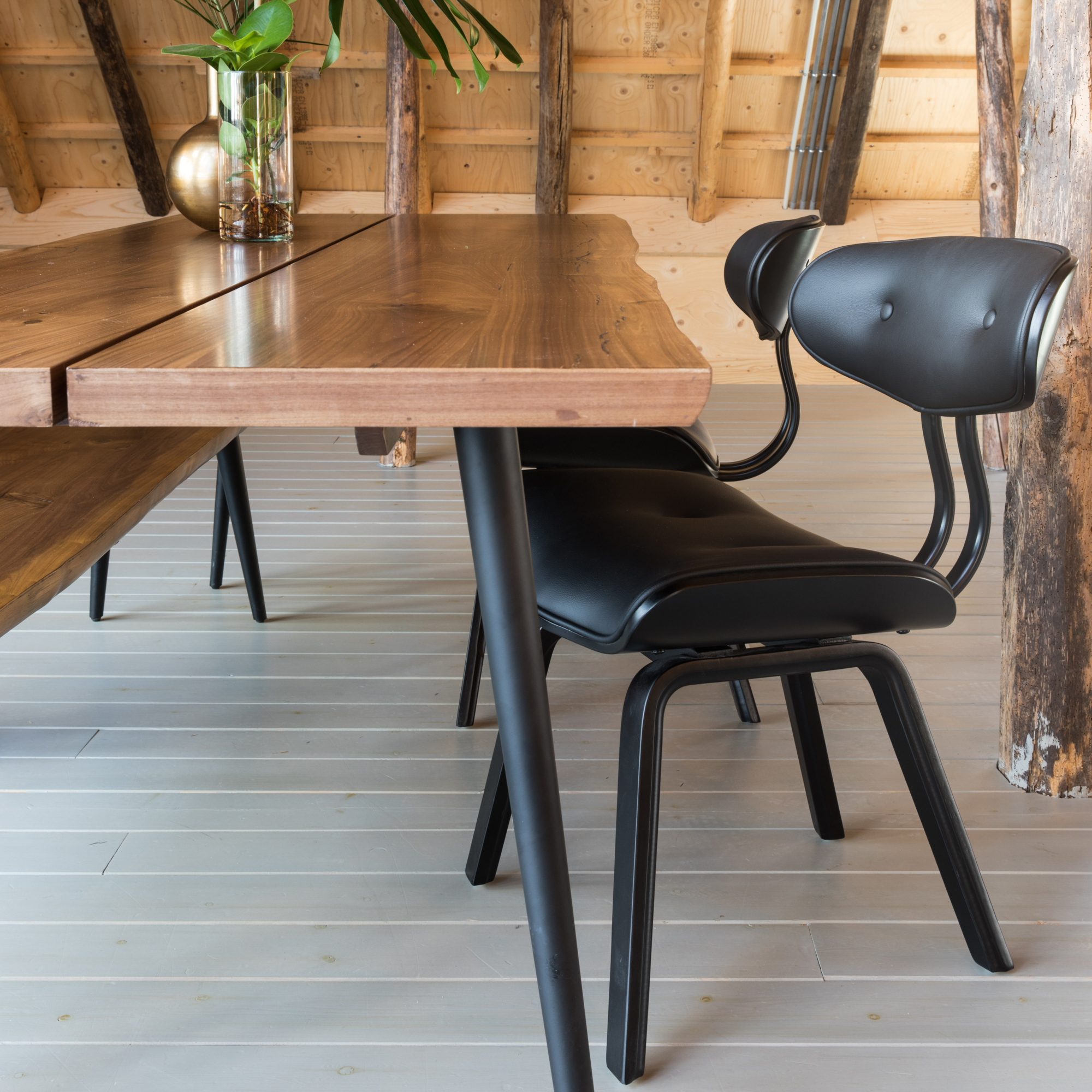 Eetkamerstoel Blackwood zwart