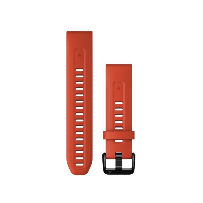 Garmin Unisex Tilbehør til ure/armbånd QuickFit® 20 Strap (Silicone) Rød