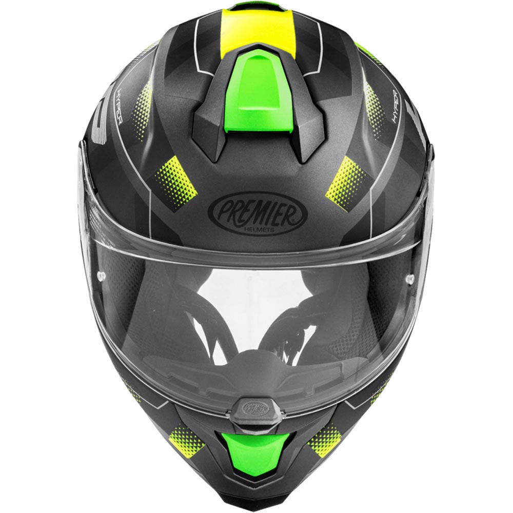 premier - Casque Hyper HP Noir / Jaune / Vert / Mat