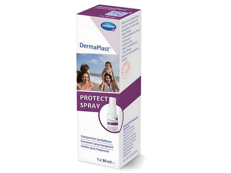 DermaPlast Protect Spray Sprühpflaster 30 ml Transparentes Sprühpflaster