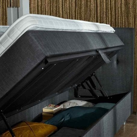 Boxspring Met Opbergruimte - Home Storage