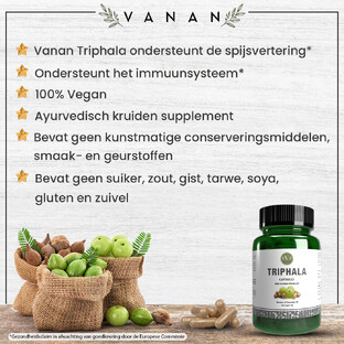 Vanan Triphala Capsules 60CP