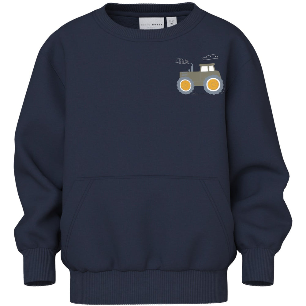 Køb Name It Navy Blazer Tractor Nmmvugo Ls Nreg Sweat Bru