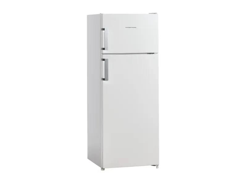Scandomestic Standard CBF211WD - Køleskab/fryser - top-fryser - bredde: 54 cm - dybde: 55.1 cm - højde: 142.8 cm - 211 liter - Klasse D - hvid