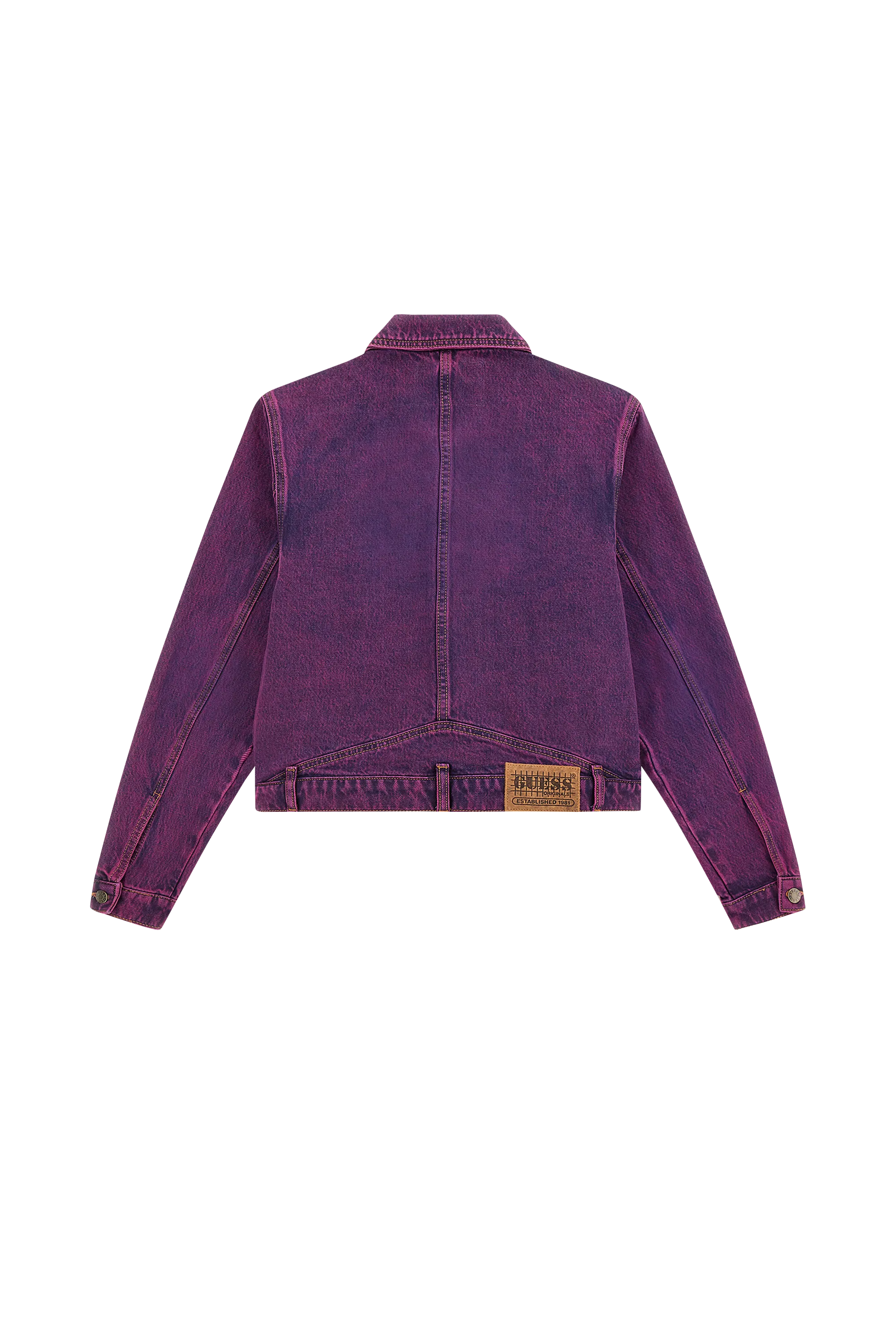 GUESS ORIGINALS Veste GO CROPPED CARP F68R GO Violet