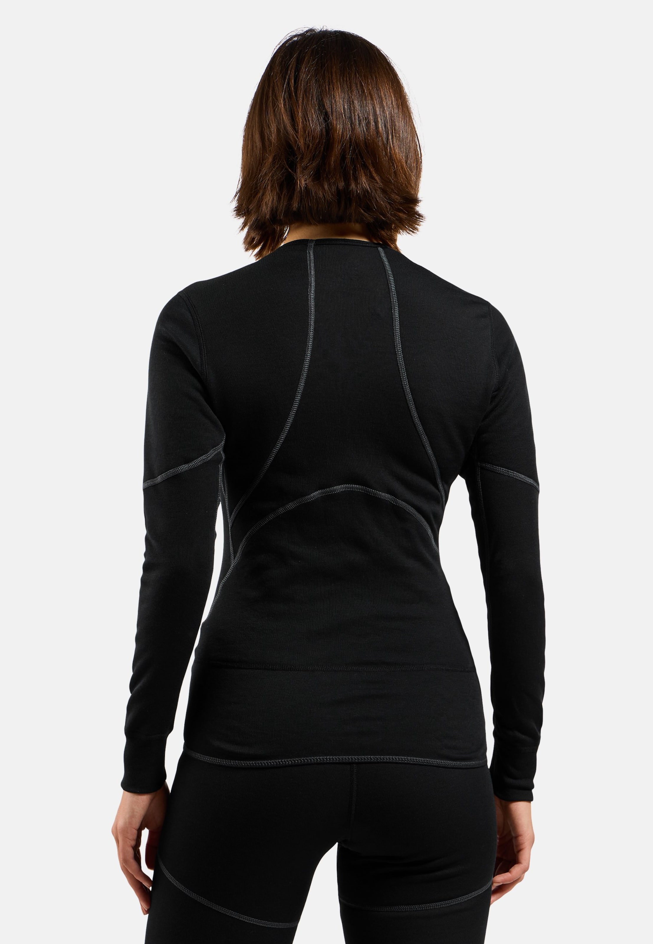 Active X-Warm Base Layer Langarmshirt in black