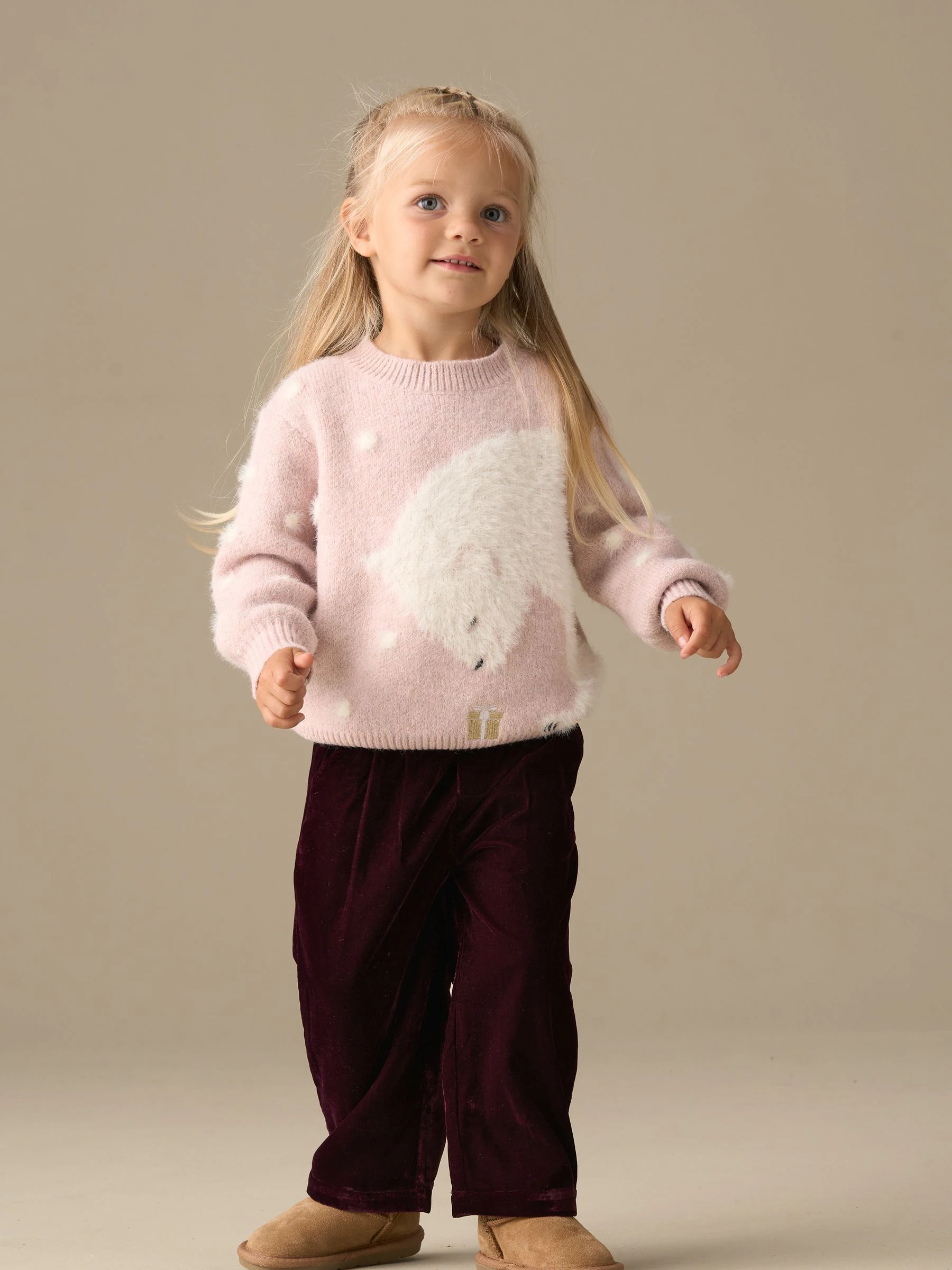 Angel & Rocket Izzy Polar Bear Jumper