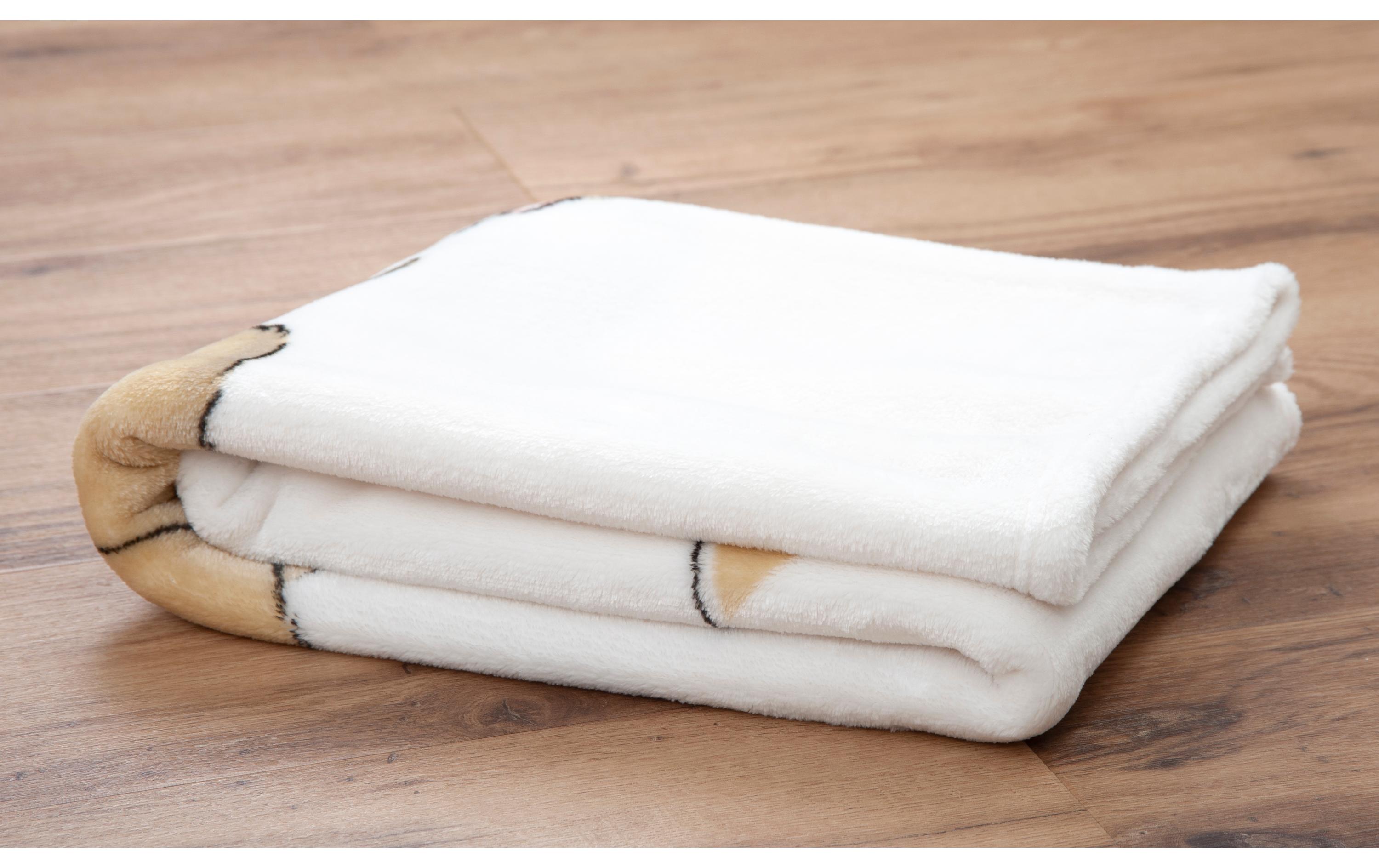 Kuscheldecke Waldfreunde 75 x 100 cmMicrofaser-Flauschdecke für Babys