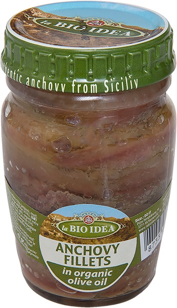 La Bio Idea Ansjovisfilets In Olijfolie (78 gr)