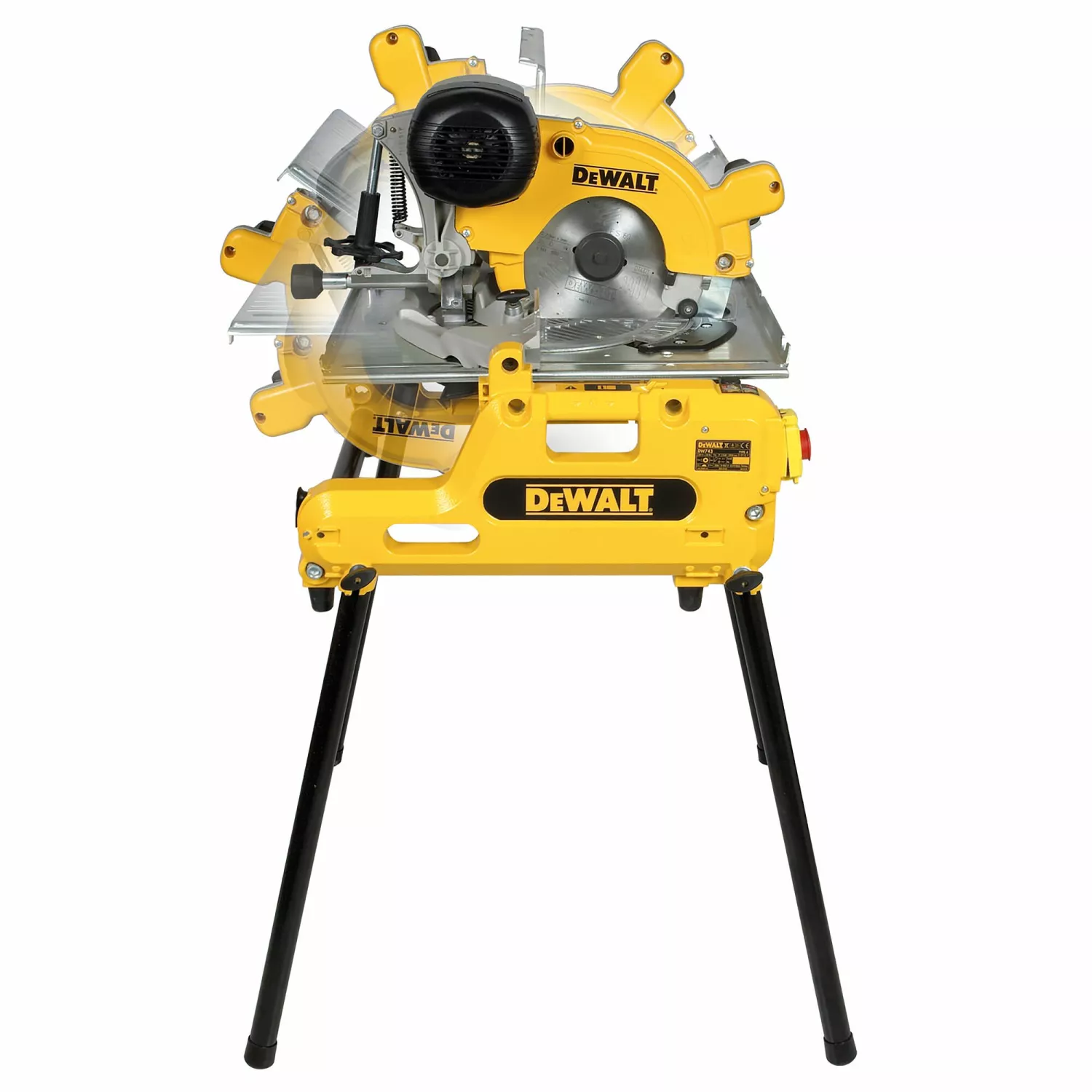 DeWALT DW743N Tafel afkort- en verstekzaag / combinatiezaagmachine - 2000W - 250 x 30mm