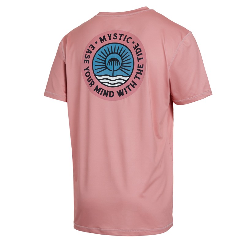 Lycra Mystic Ease  S/S Rashvest - Rose - The Corner Shop