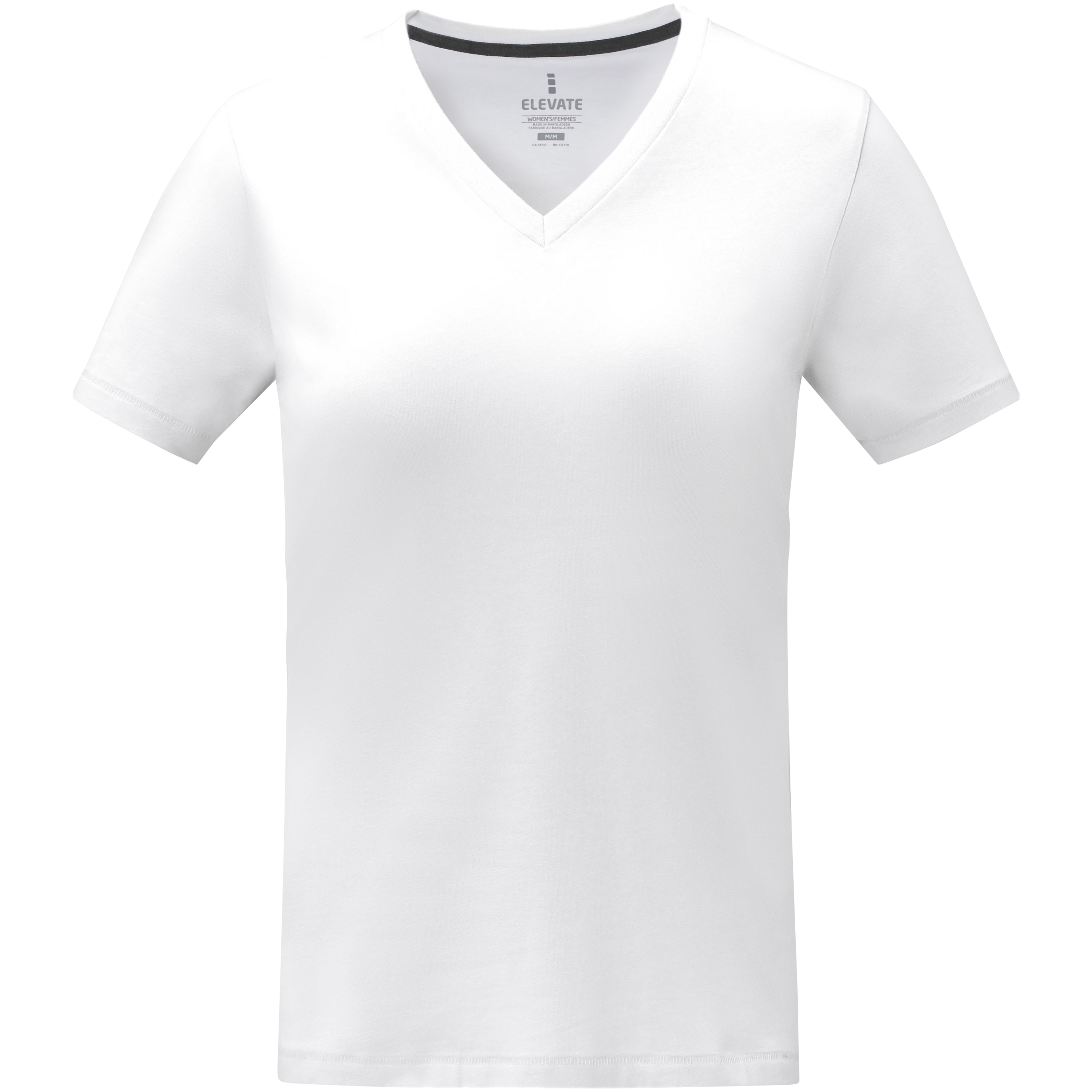 Elevate Life 38031 - T-shirt Somoto manches courtes col V femme