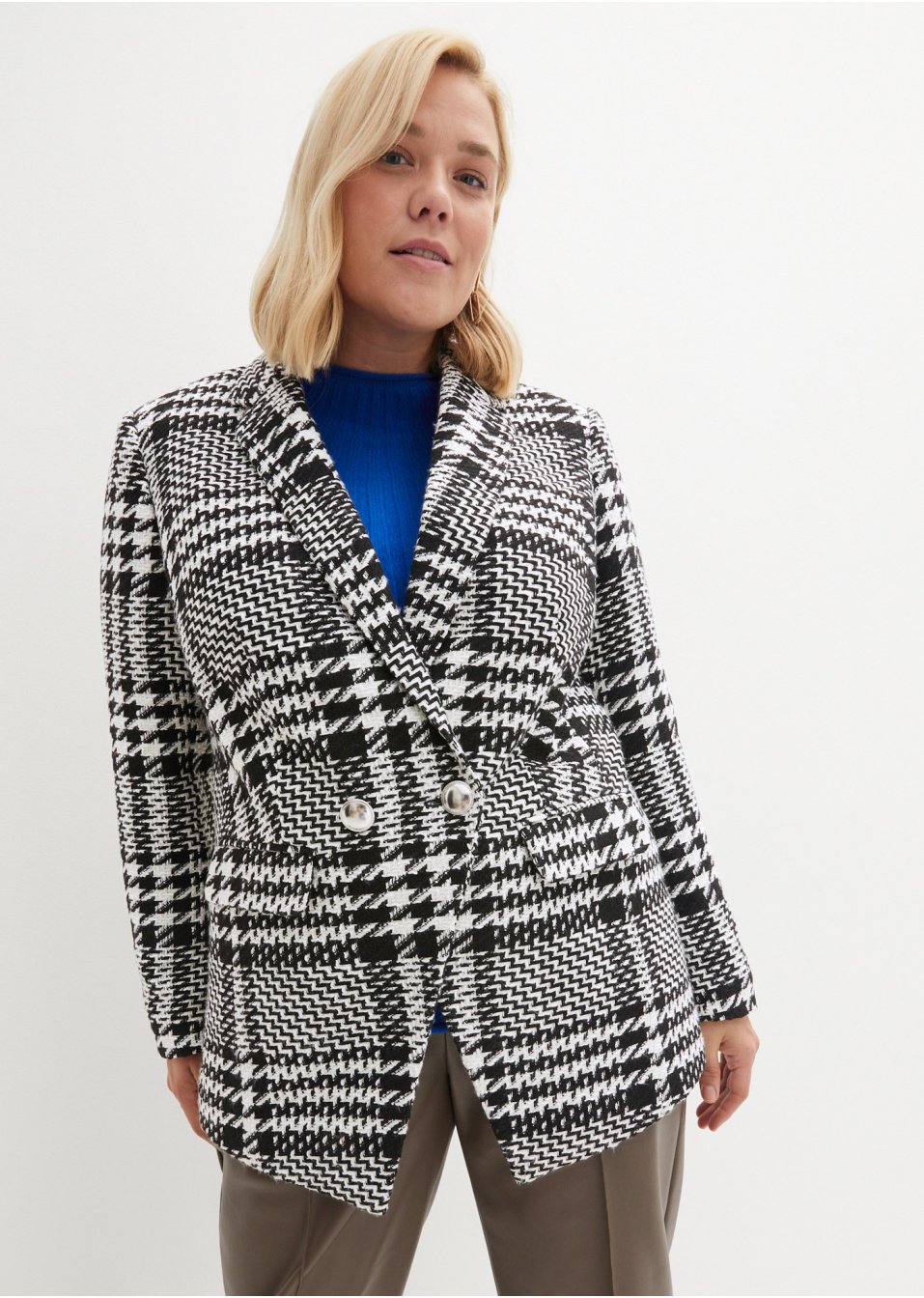 Blazer en bouclé