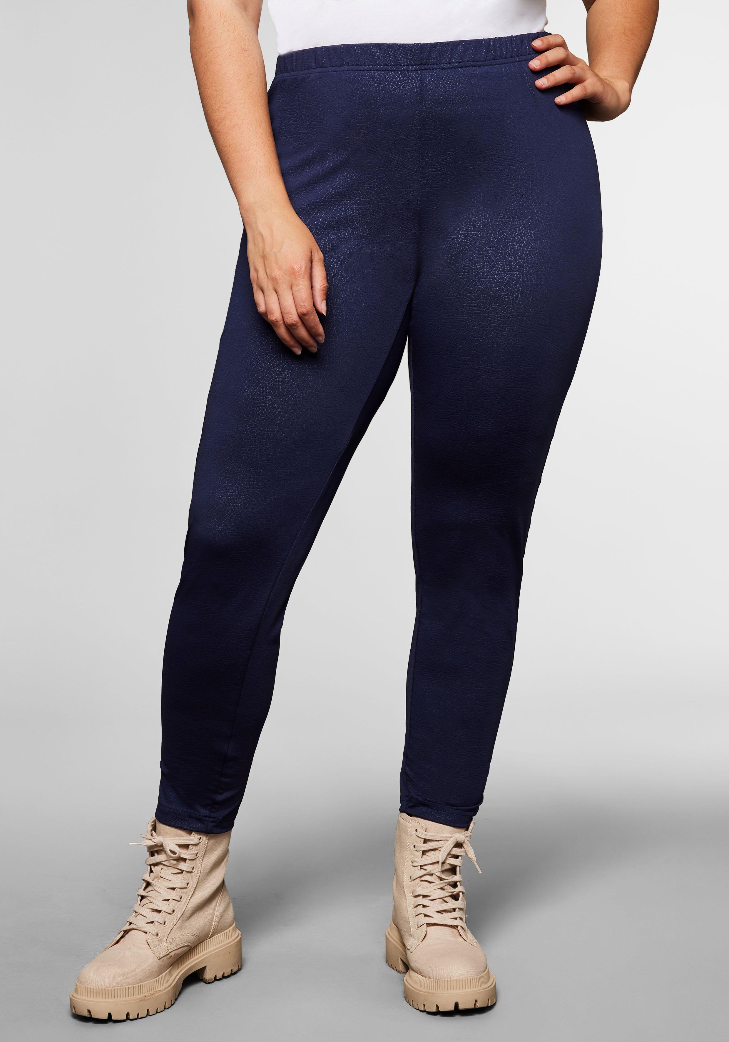 Leggings aus Jersey, mit Alloverdruck