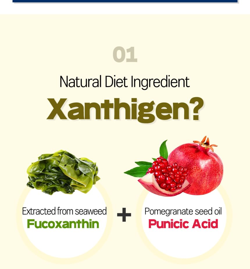 GREEN MONSTER - Lichaamsvetdieet Kaloout Xanthigen+