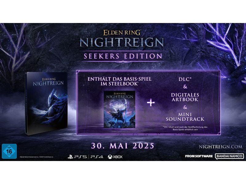 Bandai Namco Elden Ring – Nightreign Nightreign Seekers Edi Abenteuer-RPG-Spiel für Xbox Series X