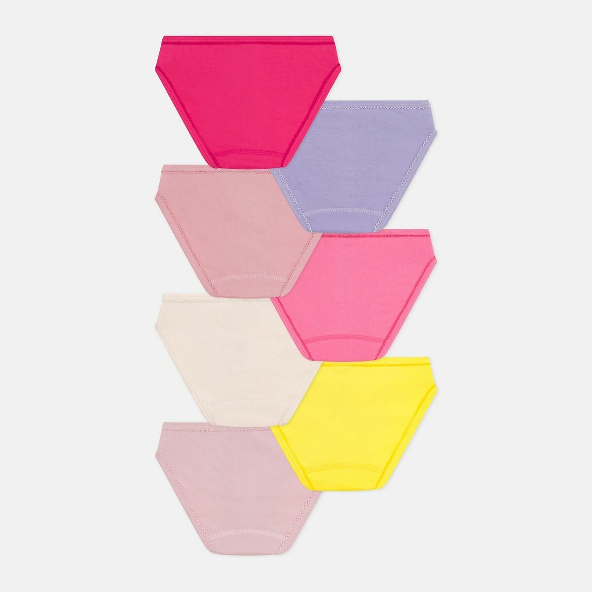 PETIT BATEAU<br>Conjunto de 7 cuecas de algodão