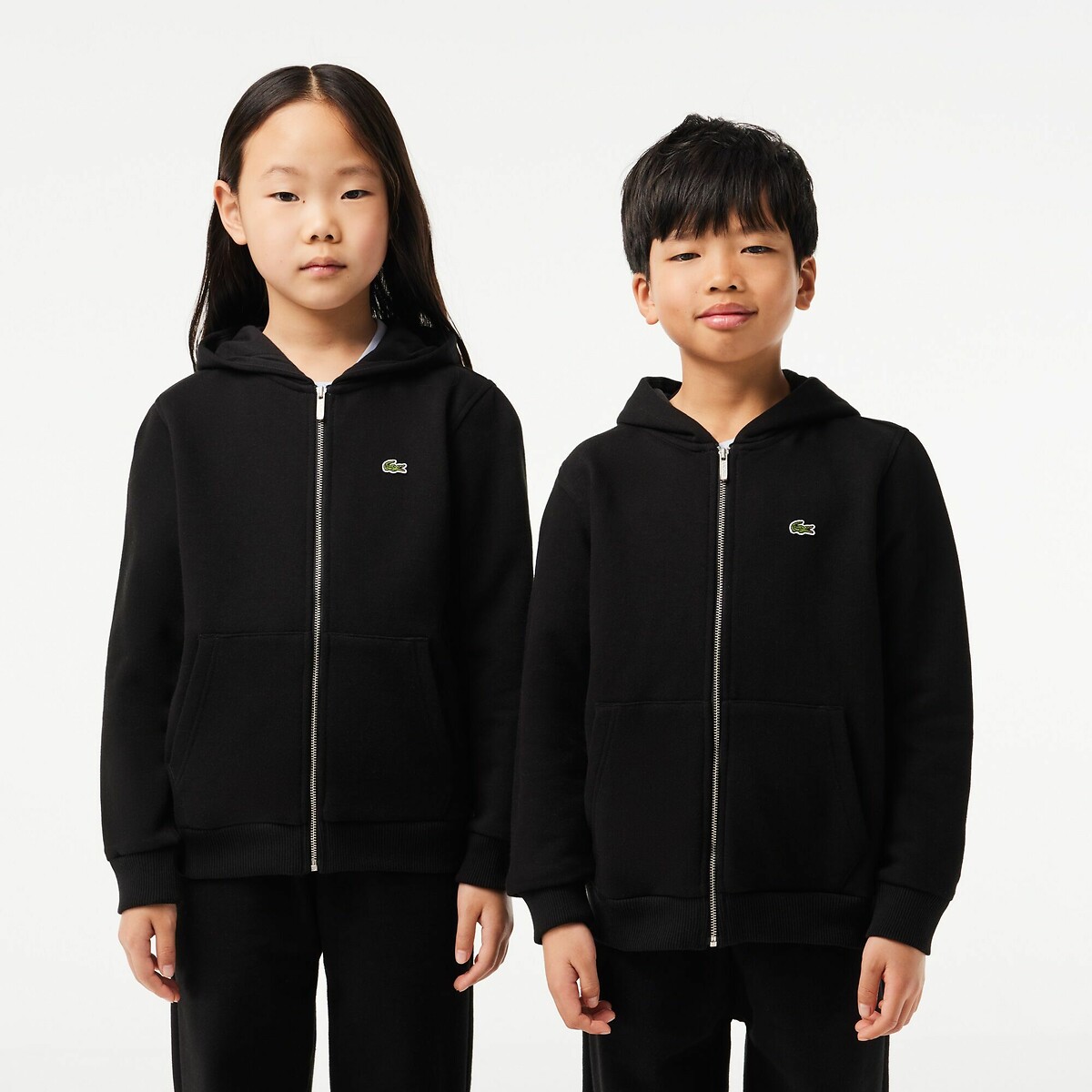 LACOSTE<br>Moletom com zíper