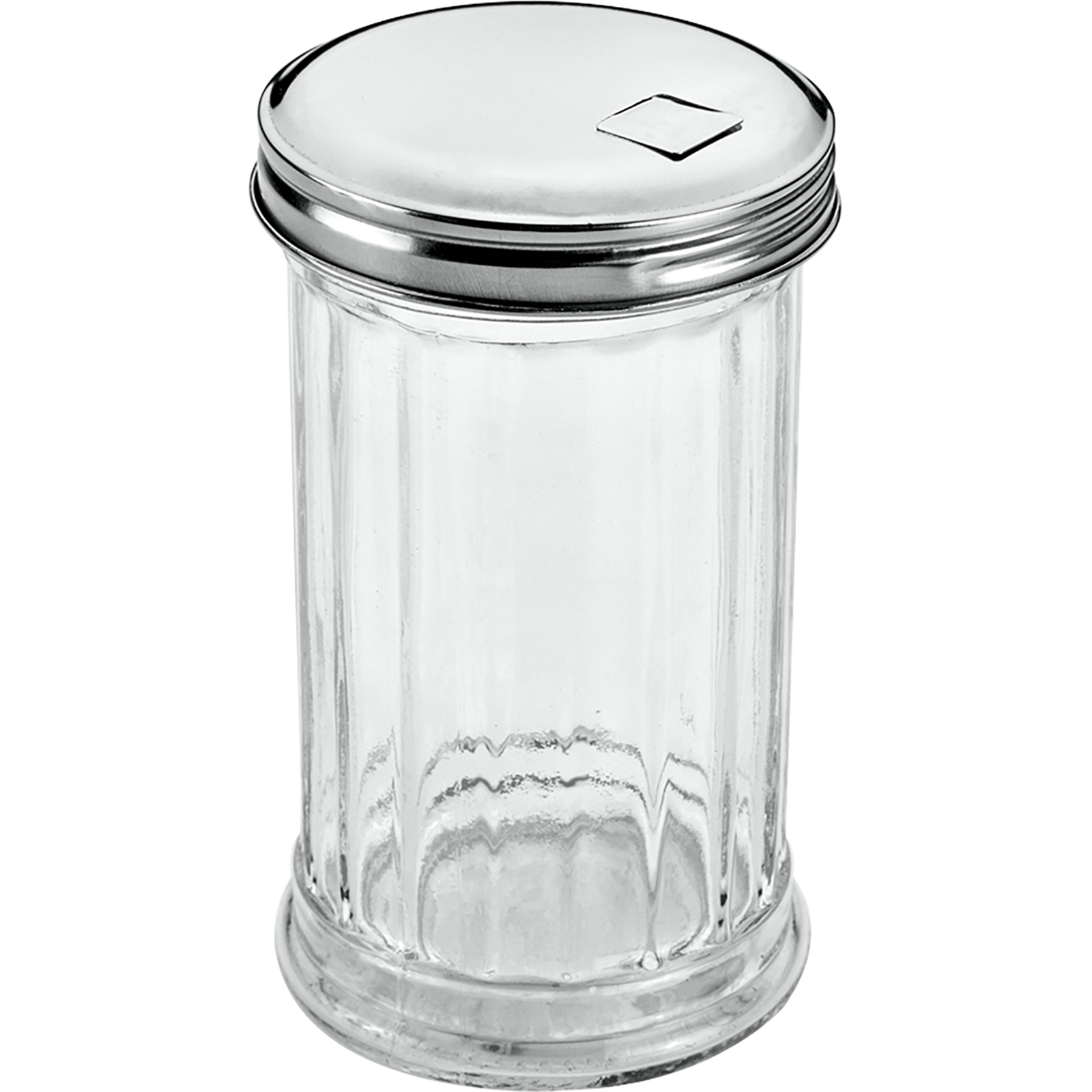 Milchspender - Glas-Edelstahl - 320 ml