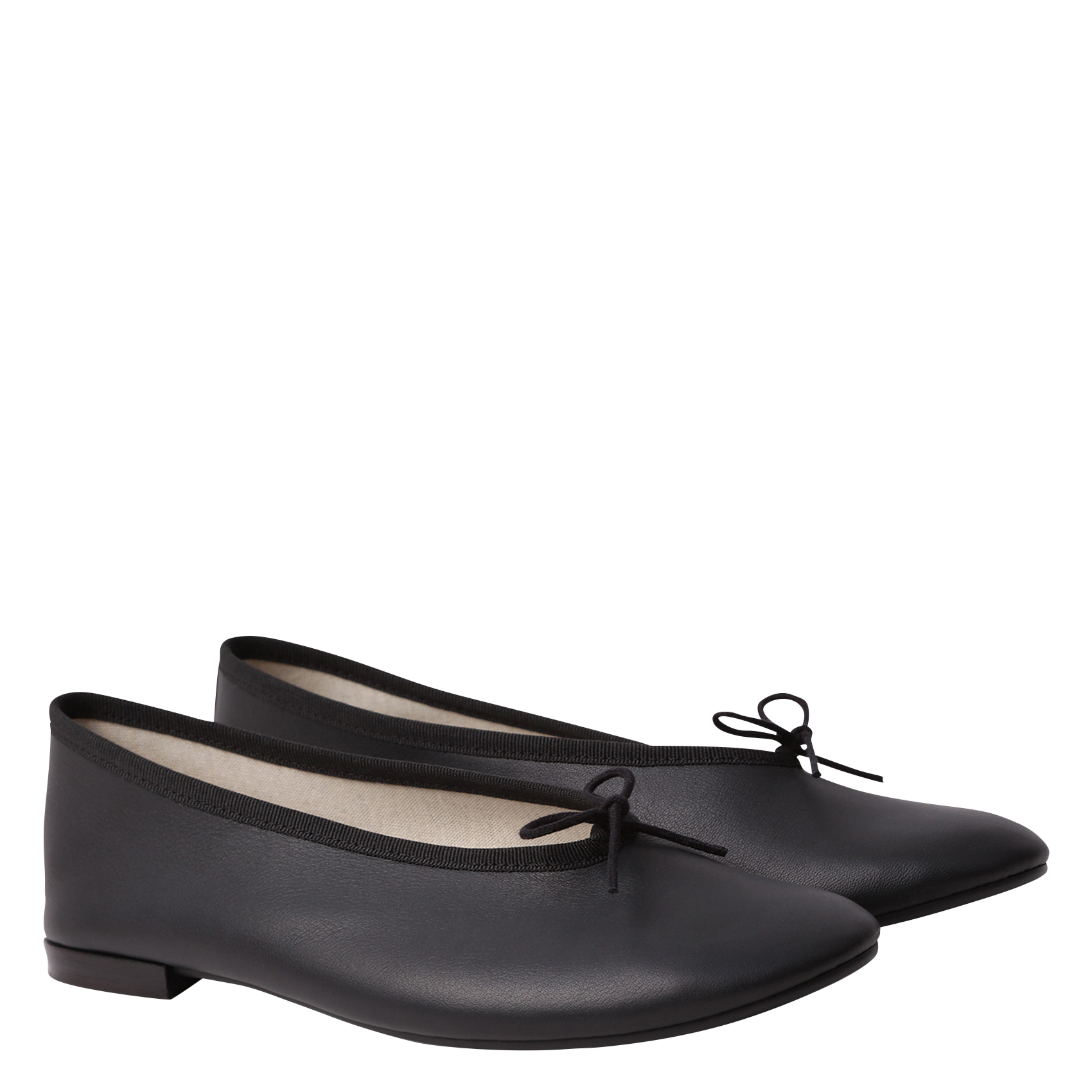 LILOUH - Ballerines en cuir | Noir