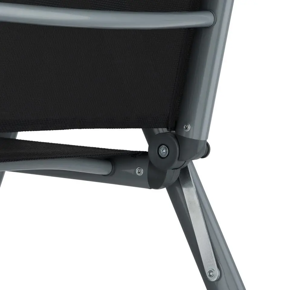 tectake Aluminium tuinset 6 1 - Antraciet