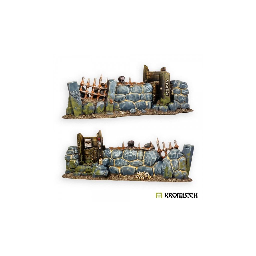 Dark Forest Stone Fence