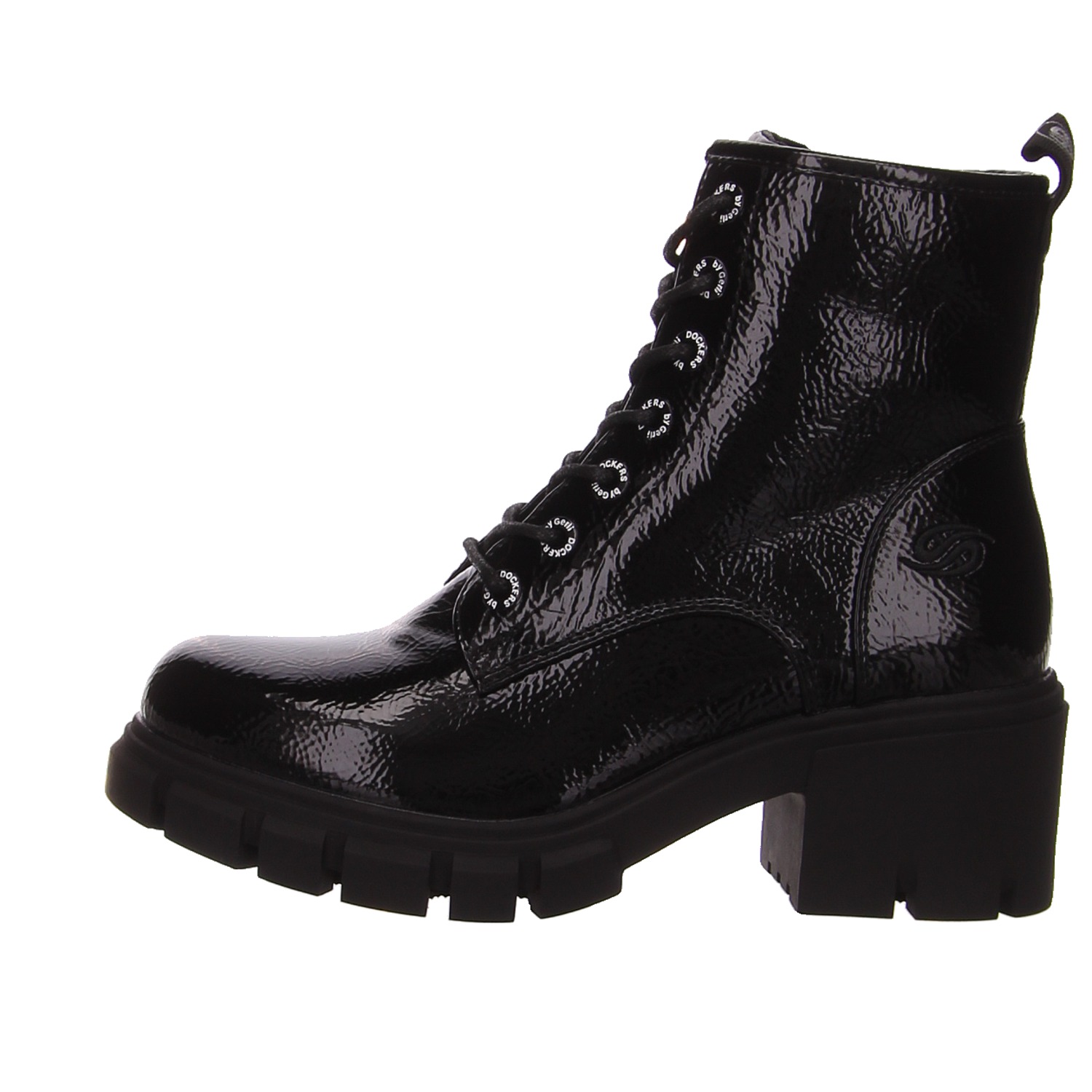 Dockers Schnürboots schwarz schwarz