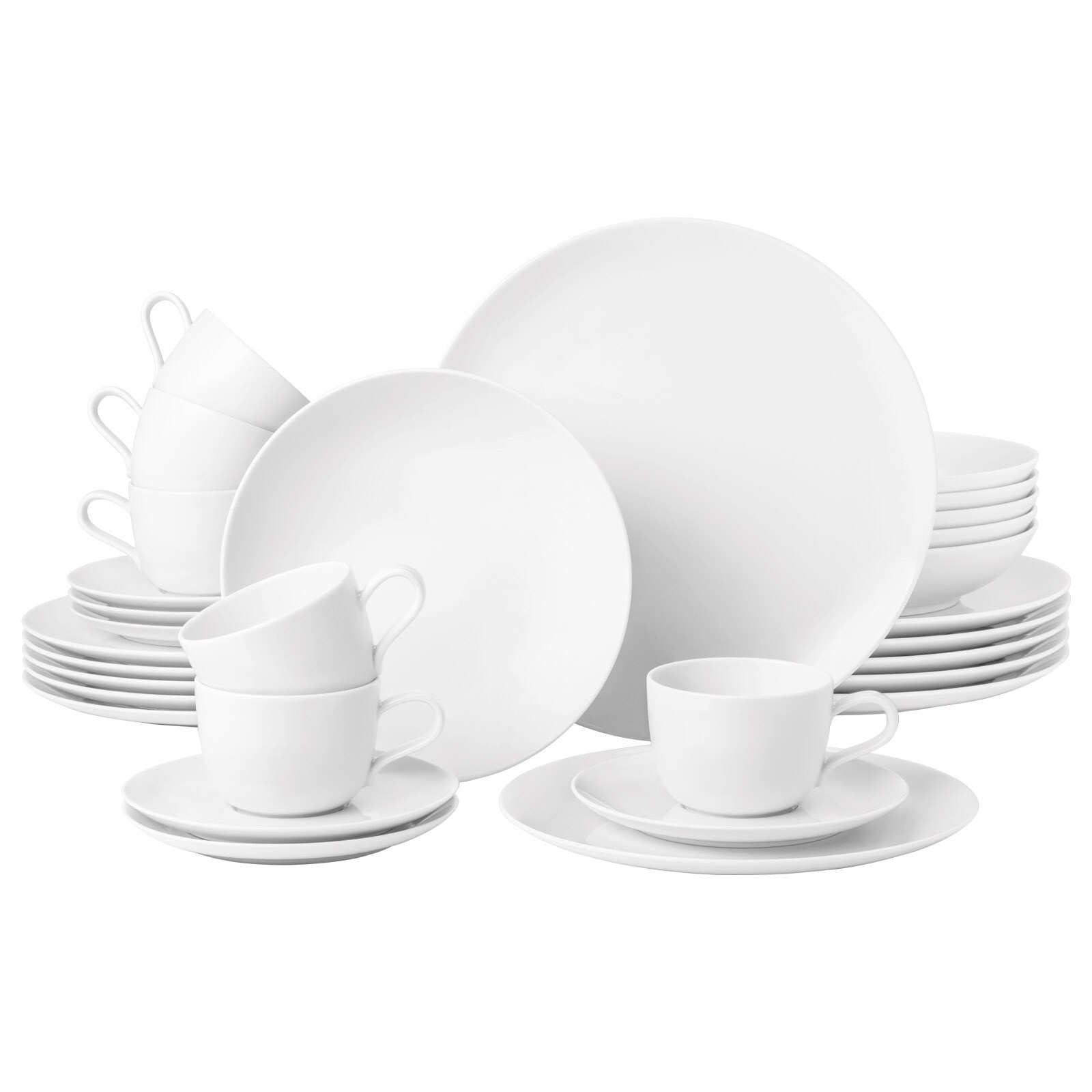 Seltmann Weiden Kombiservice Liberty Weiß 30er Set