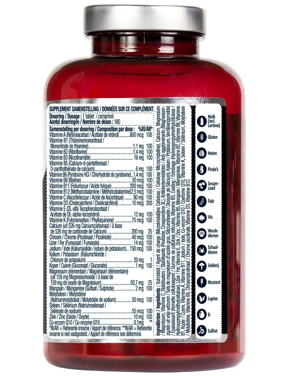 Multi A-Z tabletten