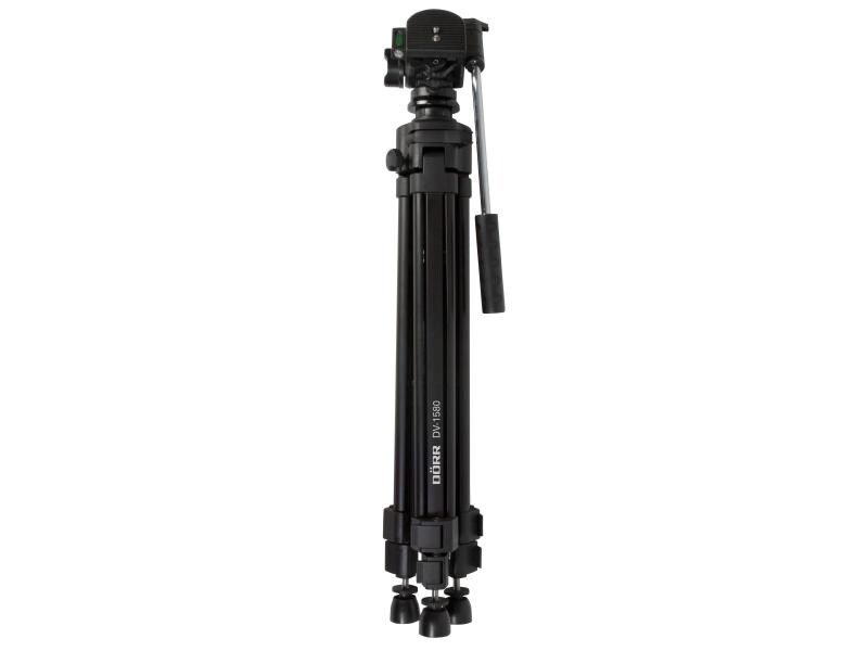 Dörr Stativ DV-1580 Foto- und Videostativ mit 2-Wege-Stativkopf