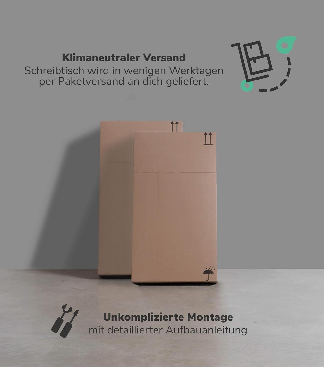 mokebo Eckschreibtisch klein in Weiß mit Stauraum 'Der Produktive', auch als Schreibtisch, Computertisch oder Arbeitstisch im Büro, Kinderschreibtisch oder Gaming Tisch in 112x77x54 (B/H/T in cm)