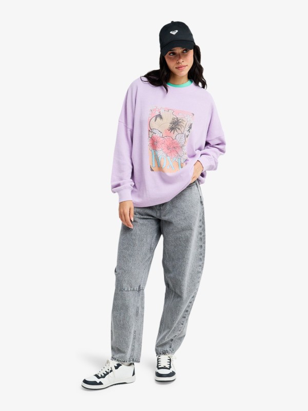 Eastside Midweight T-shirt manches longues Violet Femme