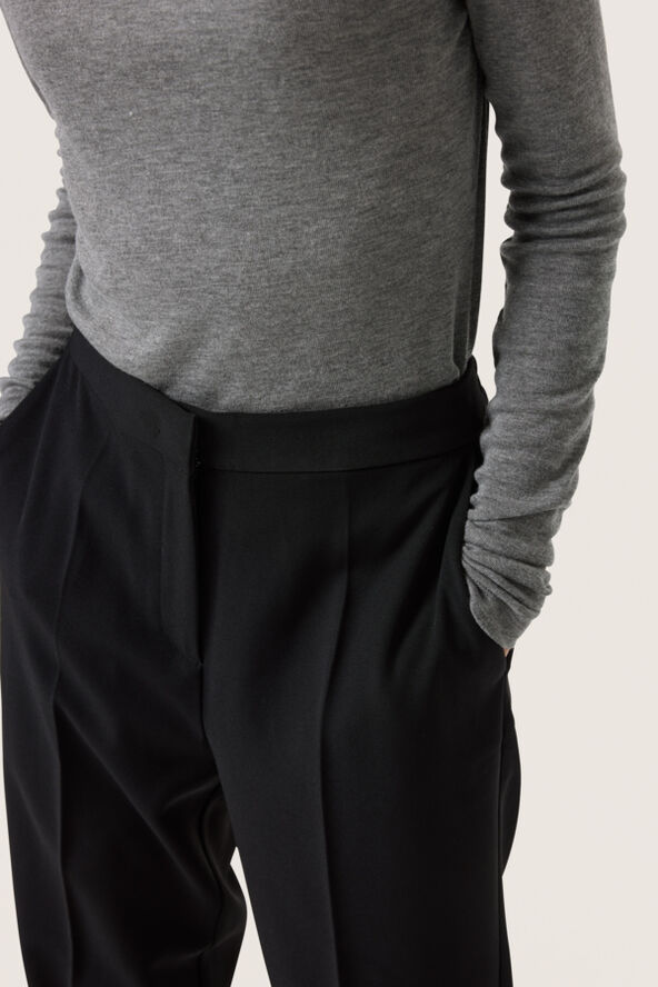 Soaked in Luxury SLNewtona Pants Black