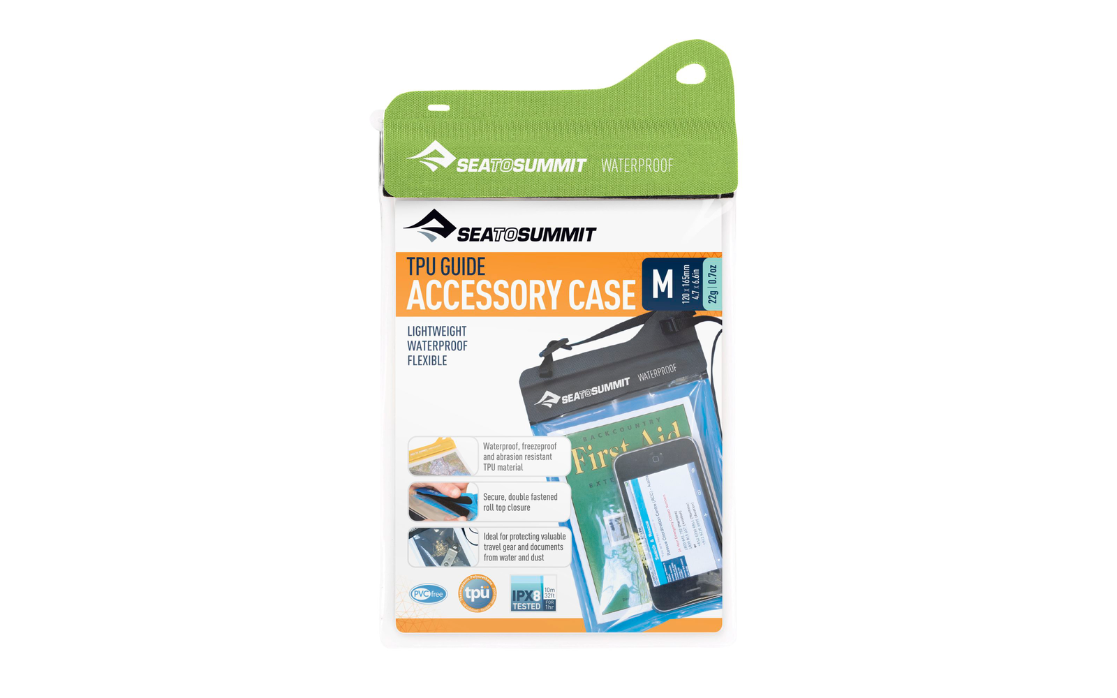 Sea to Summit Guide Accessory Case Thermoplastische Schutzhülle wasserdicht Klein black