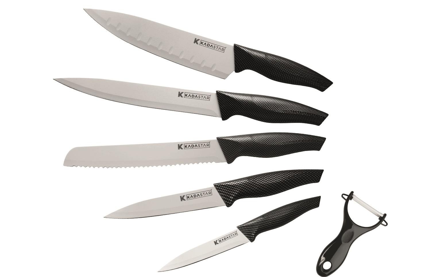Kadastar Messer-Set »Premium White 6«