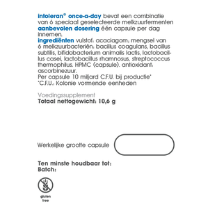 Intoleran Once A Day Capsules 92CP