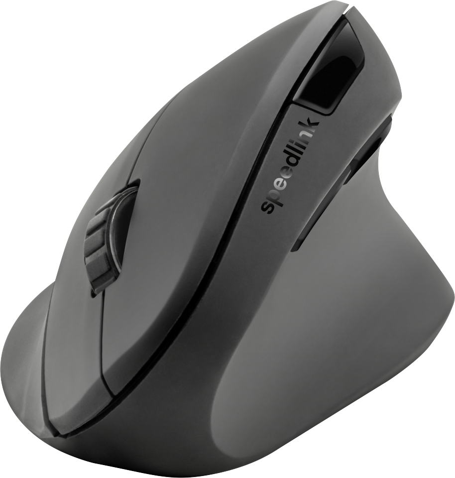 Speedlink - PIAVO Ergonomisk Vertikal Mus - Trådløs, Sort