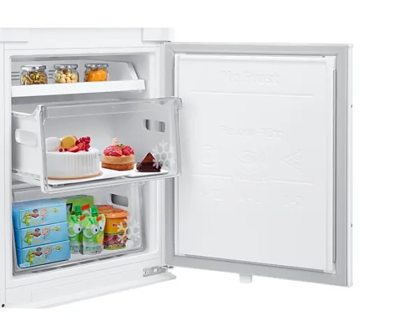 Samsung BRB30705DWW/EF, 298 L, SN-T, 6 kg/24t, D, Frisk zone, aflukke, Hvid