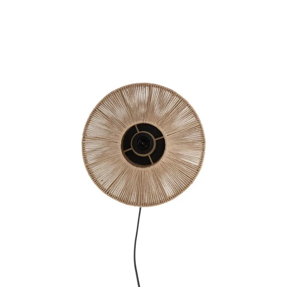 Wandlamp Lyra - Bruin - Ø31cm