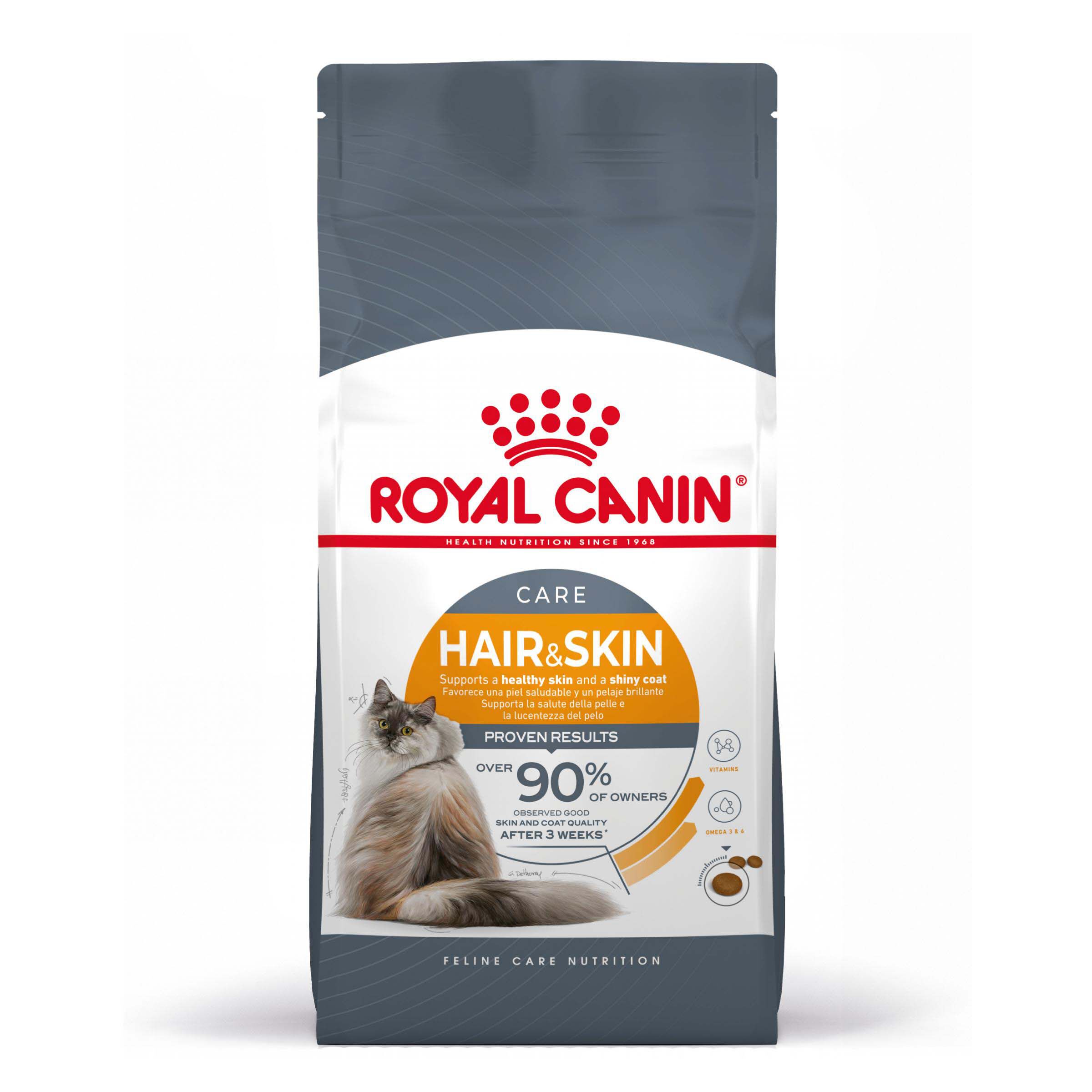 Royal Canin Hair & Skin Care - Kattenvoer - 4 Kilogram - Gevogelte